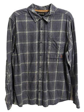 Brothers and Sons Green Plaid Flannel Shirt